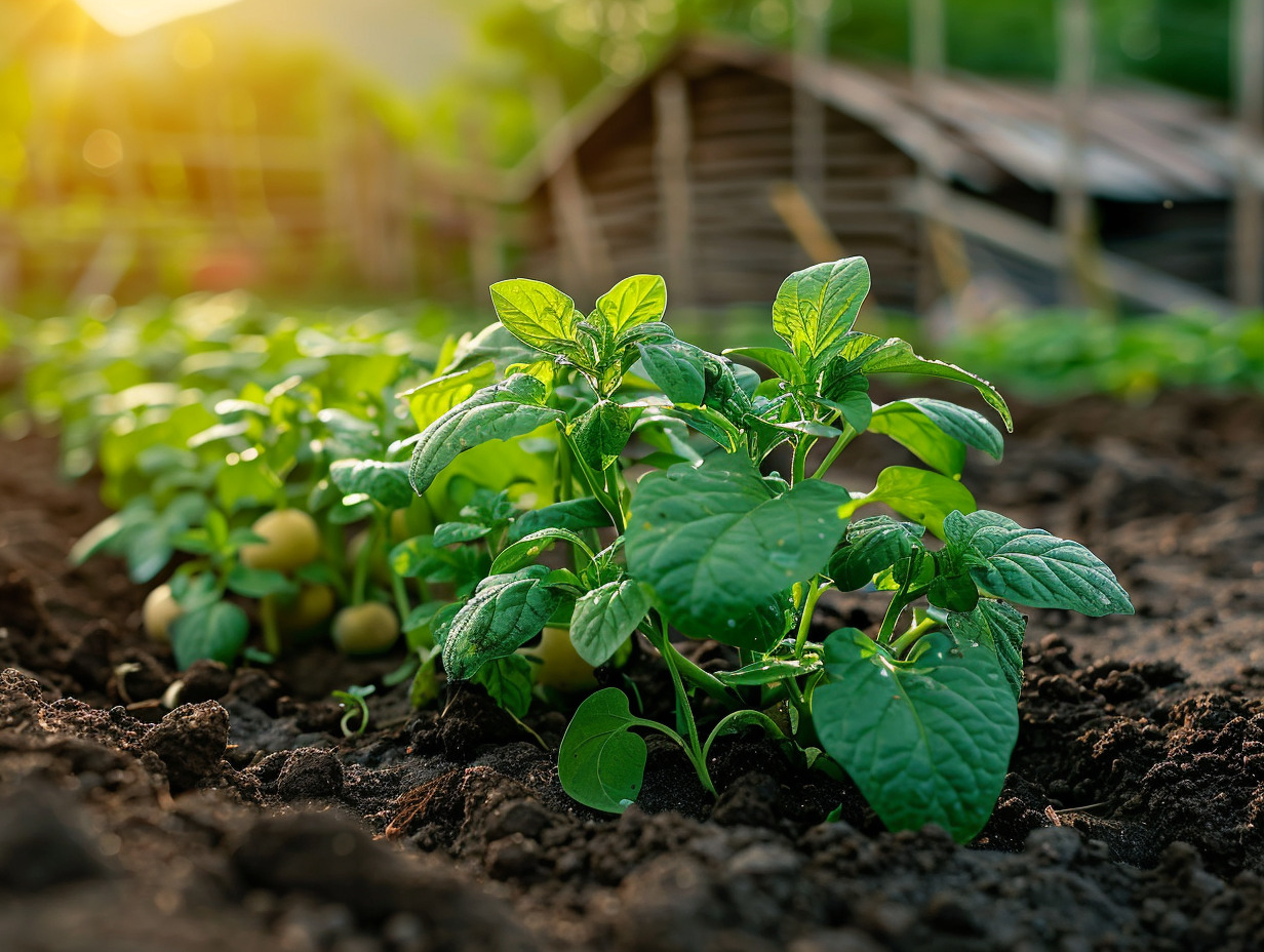 pommes de terre jardinage