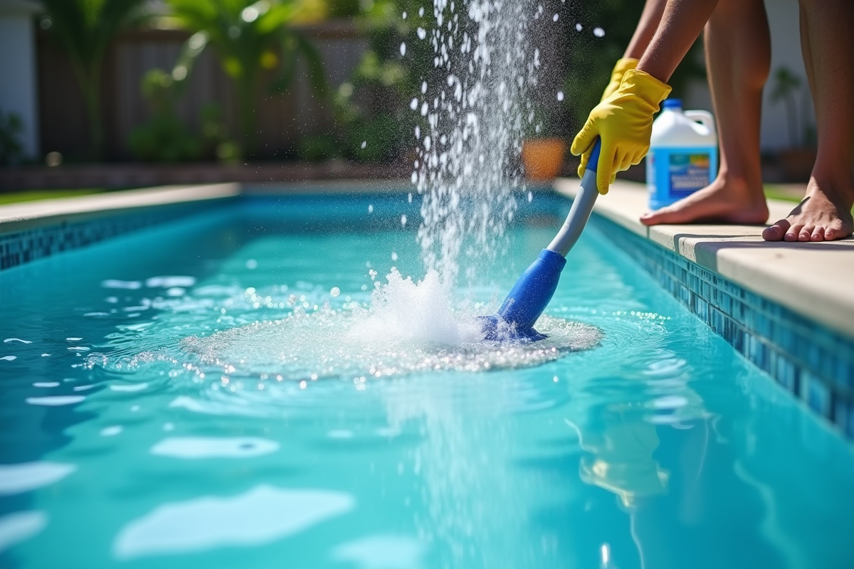 algues piscine