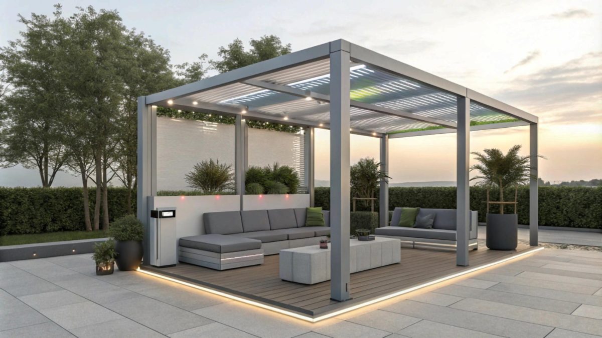 Pergola bioclimatique à Alès : le guide complet pour bien la choisir
