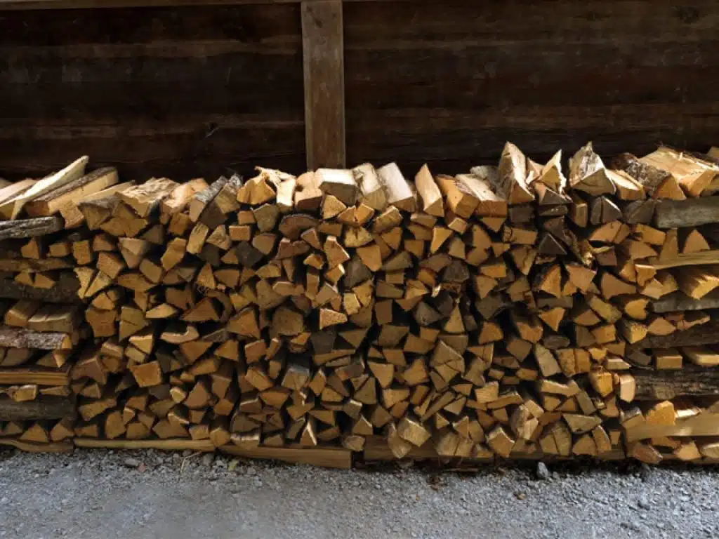 bûches de bois